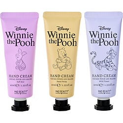 Mad Beauty by Mad Beauty Winnie the Pooh Hand Cream Trio: Rose + Sweet Peony + Wild Flower -3x40ml/1.35OZ for UNISEX