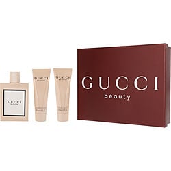 Gucci Bloom by Gucci EAU DE PARFUM SPRAY 3.3 OZ & BODY LOTION 1.6 OZ & SHOWER GEL 1.6 OZ for WOMEN