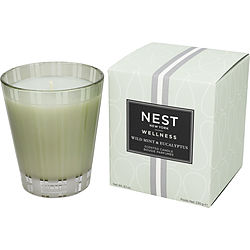 Nest Wild Mint & Eucalyptus by Nest SCENTED CANDLE 8.1 OZ for UNISEX