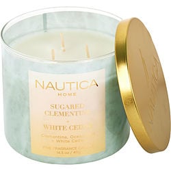 Nautica Sugared Clementine by Nautica SCENTED CANDLE 14.5 OZ for UNISEX