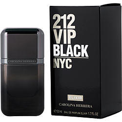 212 Vip Black Elixir by Carolina Herrera EAU DE PARFUM SPRAY 1.7 OZ for MEN