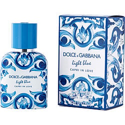 D & G Light Blue Capri In Love by Dolce & Gabbana EAU DE PARFUM SPRAY 1.7 OZ for MEN