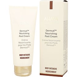 Ahava by AHAVA Dermud Nourishing Foot Cream -100ml/3.4OZ for WOMEN