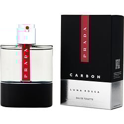 Prada Luna Rossa Carbon by Prada EDT REFILLABLE SPRAY 3.4 OZ *TESTER for MEN Prada Luna Rossa Carbon by Prada EDT REFILLABLE SPRAY 3.4 OZ *TESTER for MEN