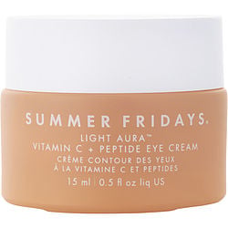 Summer Fridays by Summer Fridays Light Aura Vitamin C + Peptide Eye Cream -15ml/0.5OZ for WOMEN Summer Fridays by Summer Fridays Light Aura Vitamin C + Peptide Eye Cream -15ml/0.5OZ for WOMEN