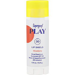 Supergoop by Supergoop Play SPF 30 Lip Shield - Strawberry -4.25g/0.15OZ for WOMEN