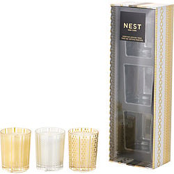 Nest Variety by Nest SET: VOTIVE TRIO: HOLIDAY & BIRCHWOOD P
