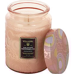 Voluspa Kalahari Watermelon by VOLUSPA LARGE JAR CANDLE 18 OZ for UNISEX