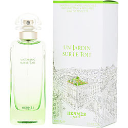 Un Jardin Sur Le Toit by Hermes EDT REFILLABLE SPRAY 3.3 OZ for WOMEN
