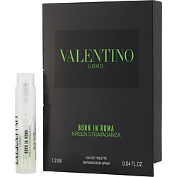 Valentino Uomo Born In Roma Green Stravaganza by Valentino EDT SPRAY VIAL for MEN