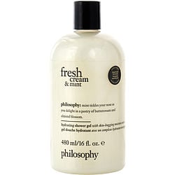 Philosophy Fresh Cream & Mint by Philosophy SHOWER GEL 16 OZ for WOMEN