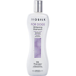 Biosilk For Dogs by Biosilk WHITENING SHAMPOO 12 OZ for UNISEX