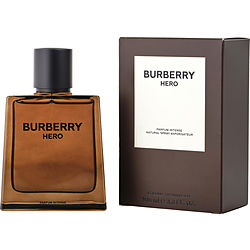 Burberry Hero Intense by Burberry PARFUM REFILLABLE SPRAY 3.3 OZ for MEN