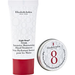 Elizabeth Arden by Elizabeth Arden Eight Hour Set: Lip Protectant 13 ml + Hand Treatment 30ml -2pcs for WOMEN Elizabeth Arden by Elizabeth Arden Eight Hour Set: Lip Protectant 13 ml + Hand Treatment 30ml -2pcs for WOMEN