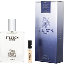 Stetson Spirit by Stetson COLOGNE SPRAY 1.7 OZ &amp; COLOGNE SPRAY VIAL for MEN