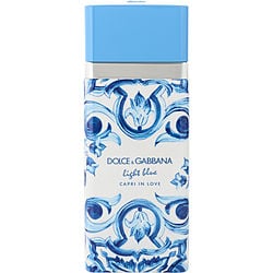D & G Light Blue Capri In Love by Dolce & Gabbana EAU DE PARFUM SPRAY 3.3 OZ *TESTER for WOMEN