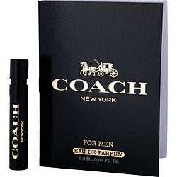 Coach For Men by Coach EAU DE PARFUM SPRAY VIAL ON CARD for MEN
