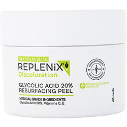 Replenix by Replenix Discoloration Glycolic Acid 20% Resurfacing Peel -60pads for WOMEN