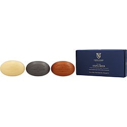 Caswell-Massey Variety by Caswell-Massey PRESIDENTIAL SET WITH ALMOND & JOCKEY CLUB & VI AND ALL ARE BAR SOAP 5.8 OZ for MEN