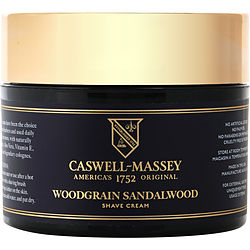 Caswell-Massey Woodgrain Sandalwood by Caswell-Massey SHAVE CREAM 8 OZ for UNISEX