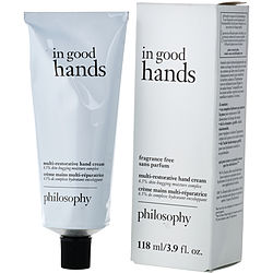 Philosophy Women's Cream By In Good Hands Multi-Restorative Hand - Fragrance Free -118Ml/3.9Oz For