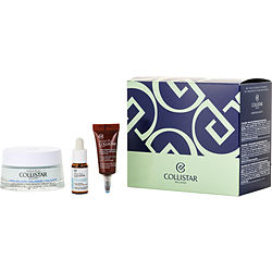 Collistar by Collistar Attivi Puri Collagen Spring Set: Attivi Puri Collagen + Malachite Cream Balm 50ml + Hyaluronic + Polyglutamic Acid 5ml + Eye Contour Hyaluronic Acid + Peptides 5ml -3pcs for WOMEN