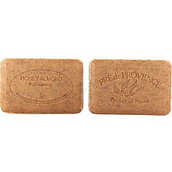 Pre De Provence by Pre De Provence Moisturizing French Soap Bar - Honey Almond (Set of 2) -2x250g/8.8OZ for UNISEX