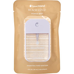 Touchland by Touchland Power Mist Hydrating Hand Sanitizer - Beach Coco -30ml/1OZ for UNISEX Touchland by Touchland Power Mist Hydrating Hand Sanitizer - Beach Coco -30ml/1OZ for UNISEX