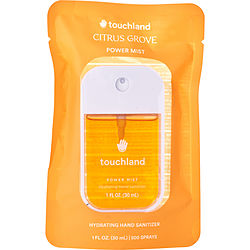 Touchland by Touchland Power Mist Hydrating Hand Sanitizer - Citrus Grove -30ml/1OZ for UNISEX Touchland by Touchland Power Mist Hydrating Hand Sanitizer - Citrus Grove -30ml/1OZ for UNISEX