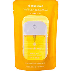Touchland by Touchland Power Mist Hydrating Hand Sanitizer - Vanilla Blossom -30ml/1OZ for UNISEX Touchland by Touchland Power Mist Hydrating Hand Sanitizer - Vanilla Blossom -30ml/1OZ for UNISEX