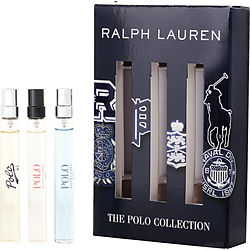 Ralph Lauren Variety by Ralph Lauren 3 PIECE THE POLO COLLECTION WITH POLO 67 & POLO BLUE & POLO RED AND ALL ARE EDT SPRAY 0.3 OZ MINIS for MEN