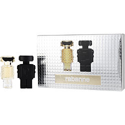 Paco Rabanne Variety by Paco Rabanne FAME EAU DE PARFUM SPRAY 0.14 OZ MINI & PHANTOM PARFUM SPRAY 0.17 OZ MINI for UNISEX