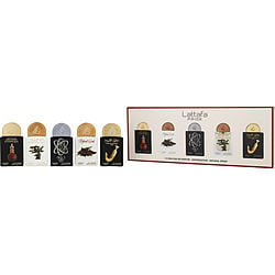 Lattafa Pride Variety by Lattafa COLLECTION #2 WITH ARTISAN ETHNIQUE & ETERNAL OUD & ISHQ AL SHUYUKH GOLD & NATURAL OUD & THARWAH SILVER AND ALL ARE