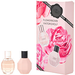 Viktor & Rolf Variety by Viktor & Rolf 2 PIECE MINI VARIETY WITH FLOWERBOMB & FLOWERBOMB EXTREME AND BOTH ARE EAU DE PARFUM 0.24 OZ MINI for WOMEN