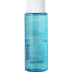 Clarins Women's Golden By Gentle Eye Make Up Remover Lotion With Alpine Gentian And Cornflower Extracts -125Ml/4.2Oz For