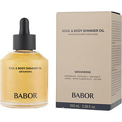 Babor by Babor Soul &amp; Body Shimmer Oil Grounding -100ml/3.4OZ for WOMEN