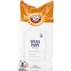 Arm & Hammer For Pets by Arm & Hammer GENTLE PUPPY PET WIPES - COCONUT WATER 100 COUNT for UNISEX Arm & Hammer For Pets by Arm & Hammer GENTLE PUPPY PET WIPES - COCONUT WATER 100 COUNT for UNISEX
