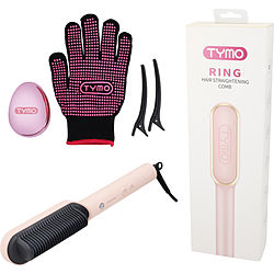 Tymo by TYMO RING HAIR STRAIGHTENING COMB - PINK for WOMEN