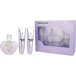 Ariana Grande Thank U Next 2.0 by Ariana Grande EAU DE PARFUM SPRAY 3.4 OZ & BODY SOUFFLE 3.4 OZ & SHOWER GEL 3.4 OZ for WOMEN