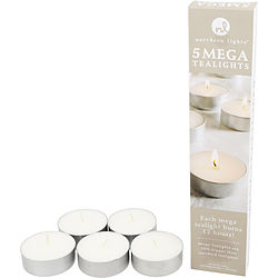 Northern Lights by Northern Lights MEGA TEALIGHTS (5 PACK) 9 OZ for UNISEX
