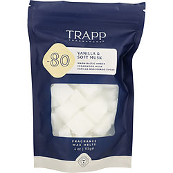 No. 80 Vanilla & Soft Musk by Trapp FRAGRANCE WAX MELTS 4 OZ for UNISEX