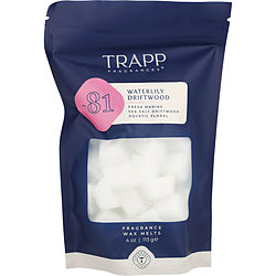 No. 81 Waterlily Driftwood by Trapp FRAGRANCE WAX MELTS 4 OZ for UNISEX