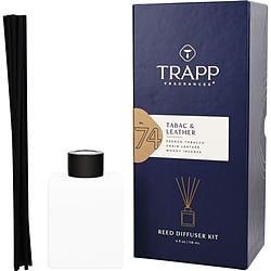No. 74 Tabac & Leather by Trapp REED DIFFUSER KIT 4 OZ for U