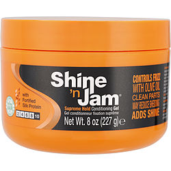 Shine N Jam by SHINE N JAM SHINE N JAM CONDITIONING GEL SUPREME HOLD 8 OZ for UNISEX