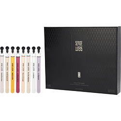 Serge Lutens Variety by Serge Lutens 8 PIECE DISCOVERY SET WITH AMBRE SULTAN & FEMINITE DU BOIS & FLEURS DORANGER & LA FILLE DE BERLIN & LA RELIGIEUSE & LORPHELINE & NUIT DE CELLOPHANE & SANTAL MAJUSCULE AND ALL ARE EAU DE PARFUM SPRAY 0.13 OZ MINIS for Serge Lutens Variety by Serge Lutens 8 PIECE DISCOVERY SET WITH AMBRE SULTAN & FEMINITE DU BOIS & FLEURS DORANGER & LA FILLE DE BERLIN & LA RELIGIEUSE & LORPHELINE & NUIT DE CELLOPHANE & SANTAL MAJUSCULE AND ALL ARE EAU DE PARFUM SPRAY 0.13 OZ MINIS for
