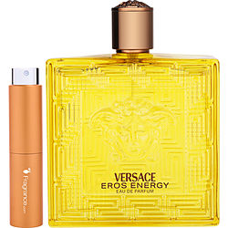 Versace Eros Energy by Gianni Versace EAU DE PARFUM SPRAY 0.27 OZ (TRAVEL SPRAY) for MEN