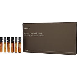 Aesop Variety 6 PIECE ANTHOLOGY VOLUME I WITH TACIT & KARST & ROZU & HWYL & MARRAKECH INTENSE & EIDESIS AND ALL ARE VIALS