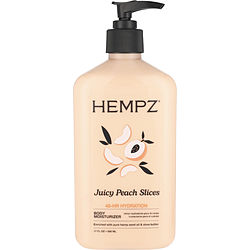 Hempz Unisex Peach By Juicy Slices Body Moisturizer -500Ml/17Oz For