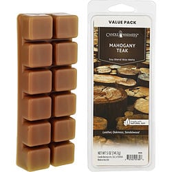 Candle Warmers Mahogony Teak by Candle Warmers SOY BLEND WAX MELTS 5 OZ for UNISEX