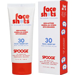 Spooge by Spooge Face Shots High-Altitude Mineral Sunscreen SPF 30 -100ml/3.4OZ for UNISEX Spooge by Spooge Face Shots High-Altitude Mineral Sunscreen SPF 30 -100ml/3.4OZ for UNISEX